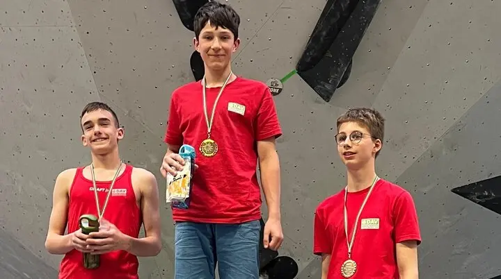 Moritz Varnhorn auf Platz 1 | © Privat/DAV