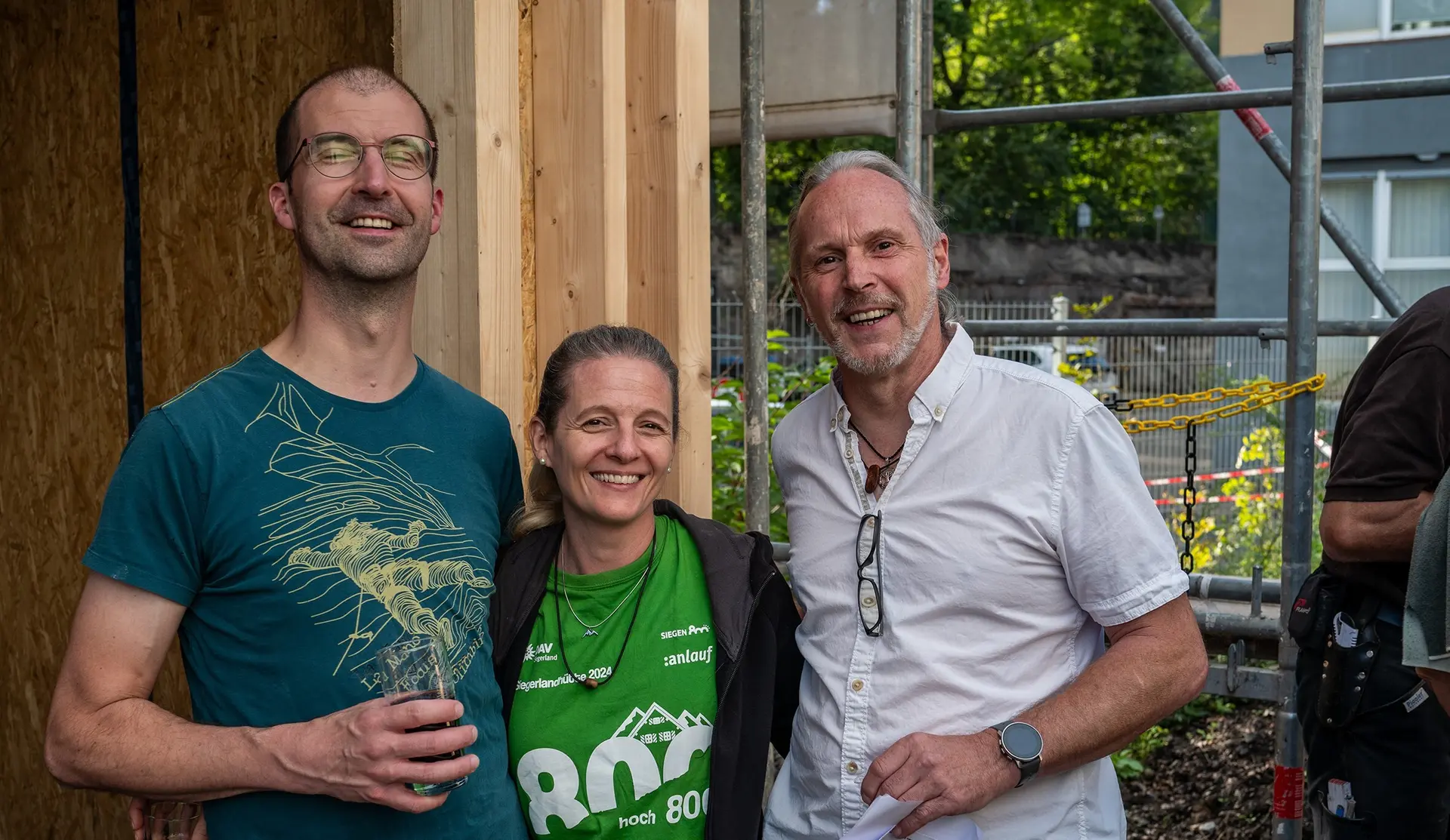 Richtfest DAV Sektion Siegerland | © Burkhard Daub
