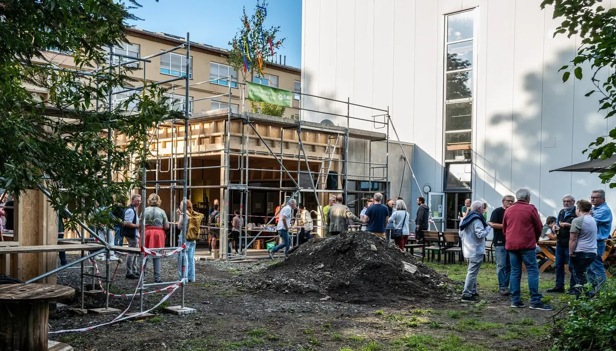 Richtfest DAV Sektion Siegerland | © Burkhard Daub